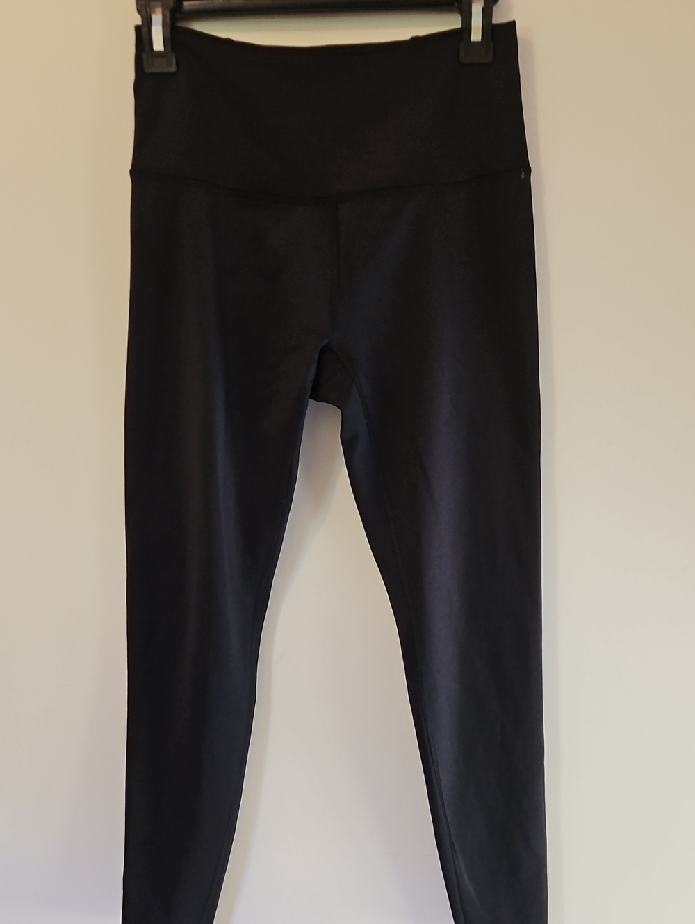 Spyder S  Warm Black Active Leggings with White and Red Logo